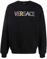 Versace Cotton Sweatshirt - Blue
