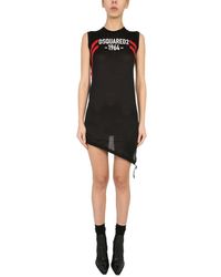 DSquared² S75cv0365s23848900 Other Materials Dress - Black