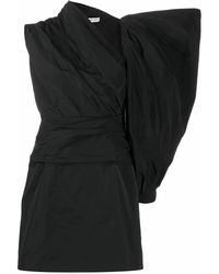 Givenchy Asymmetric Short Dress - Black