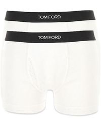 Tom Ford Men's Boxer - White