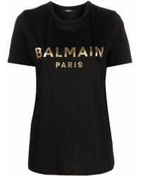 Balmain T-shirts for Women | Christmas Sale up to 70% off | Lyst
