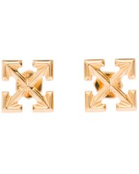 - Save 21% Womens Jewellery Off-White c/o Virgil Abloh Pave Mini Arrow Earrings in Gold Metallic 