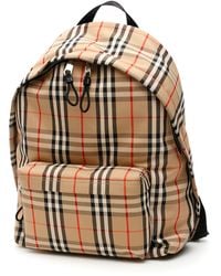Burberry Vintage Check Fabric Jett Backpack - Multicolor