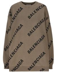 Balenciaga 657528t32002900 Other Materials Sweater - Green
