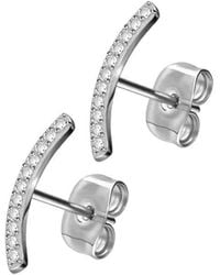 FILANGO - Titan Ohrstecker Kristallbogen - Lyst