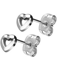 FILANGO - Titan Ohrstecker Herz - Lyst