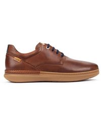 Pikolinos Leather Casual Lace-ups Begur M7p - Brown