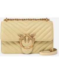 Pinko - Small Shoulder Bag Love Bag One Chevron - Lyst