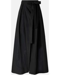 Pinko - Long Wrap Skirt With Bow - Lyst