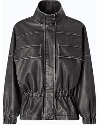 Pinko - Pea Coat With Vintage Finish - Lyst
