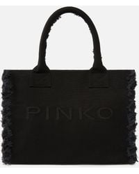 Pinko - Medium Beach Shopping Tote - Lyst