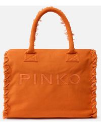 Pinko - Medium Beach Shopping Tote - Lyst