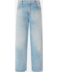 Pinko - Loose-Fit Jeans With Slits - Lyst