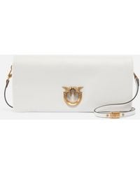 Pinko - Love Bag Click Soft Horizontal Medium Crossbody Clutch - Lyst