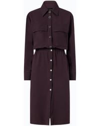 Pinko - Midi Shirt Dress With Maxi Pockets - Lyst