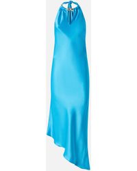 Pinko - Vestido Largo Con Espalda Al Descubierto - Lyst