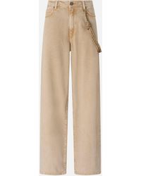 Pinko - Jeans With Jewel Cord - Lyst