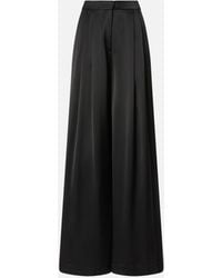 Pinko - Long Wide-leg Trousers - Lyst