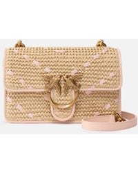 Pinko - Mini Love Bag One Light Small Handbag - Lyst