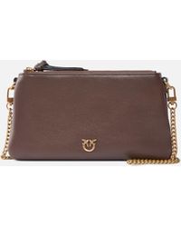 Pinko - Borsa A Tracolla Mini Double Bag Piccola - Lyst