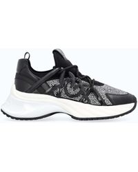 Pinko - Ariel Sneakers With Crystals - Lyst