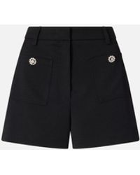 Pinko - Shorts With Jewel Buttons - Lyst