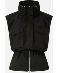 Pinko - Sleeveless Down Jacket With Drawstring - Lyst