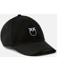 Pinko - Cap With Peak And Love Birds Logo - Lyst