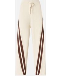 Pinko - Sporty Trousers With Bands - Lyst
