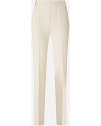 Pinko - Skinny Trousers With Pressed Pleat - Lyst