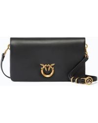 Pinko - Love Bag Click Soft Horizontal Mini Small Crossbody Clutch - Lyst