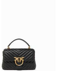 Pinko - Borsa Piccola A Mano Lady Love Bag Puff Chevron - Lyst