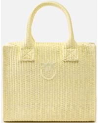 Pinko - Beach Small Shopping Tote - Lyst