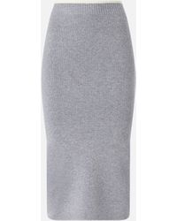 Pinko - Knit Pencil Skirt - Lyst