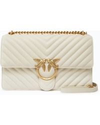 Pinko - Classic Love Bag One Chevron - Lyst