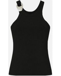 Pinko - Vest Top With Pendant Buckle - Lyst