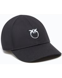 Pinko - Cap With Peak And Love Birds Logo - Lyst
