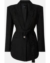 Pinko - Floral Jacquard Kimono Jacket - Lyst
