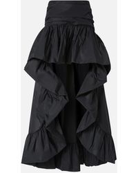 Pinko - Flounced Skirt - Lyst