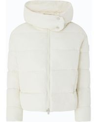 Pinko - Technical Canvas Jacket With Hood - Lyst