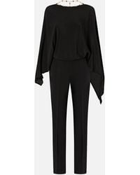 Pinko - Mono Largo Con Espalda Al Aire Y Collar Joya - Lyst