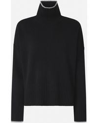 Pinko - Jersey De Cuello Alto De Punto - Lyst