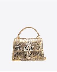 Pinko - Galleria Mini Love Bag Top Handle Light - Lyst