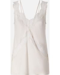Pinko - Lace Lingerie Top - Lyst
