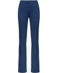 Pinko - Flared Stretch Technical Trousers - Lyst