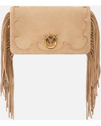 Pinko - Pochette A Tracolla Piccola Love Bag Click Soft Horizontal Mini - Lyst