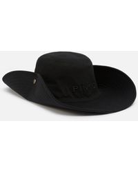 Pinko - Country Hat With Embroidered Logo - Lyst