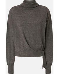 Pinko - Jersey De Cuello Alto De Punto - Lyst