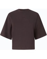 Pinko - T-Shirt With Wide Sleeves And Love Birds Logo - Lyst