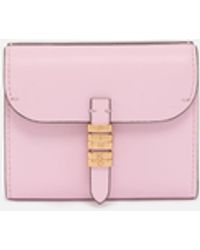 Pinko - Leather Wallet With Lettering - Lyst